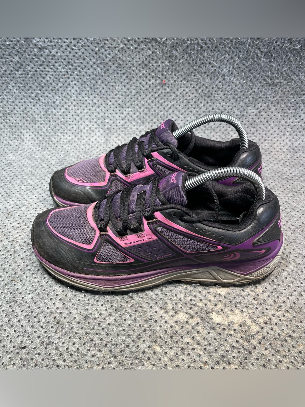 Topo Athletic Terraventure Purple Running Shoes Size 7.5 Women’s